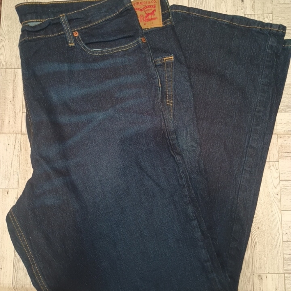 Levi's Dark Indigo 505 Jeans